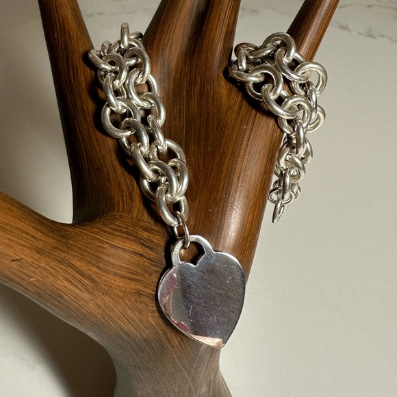 Tiffany and Co Chunky Choker Sterling Silver Necklace - Picture 4 of 5